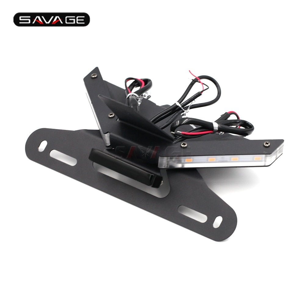 Geavanceerde kentekenplaathouder met LED verlichting 4in1
