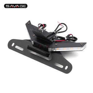 Geavanceerde kentekenplaathouder met LED verlichting 4in1