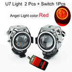 Motor spotlight LED 125 W